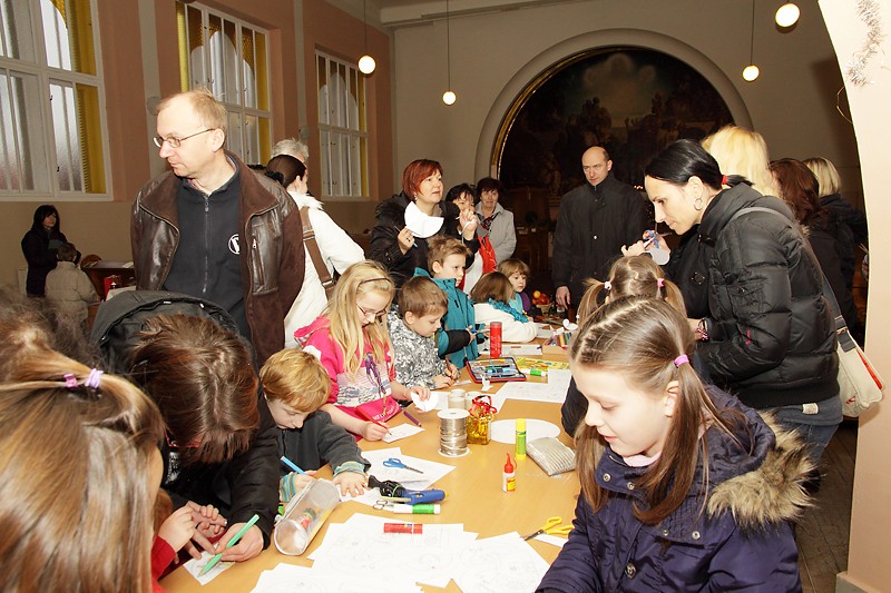 vánoční ozdoby | Vánoční výtvarná dílna 24.12.2013